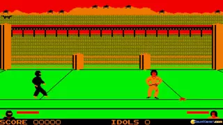 Ninja gameplay (PC Game, 1986)