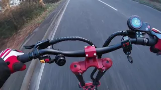 ZERO 11X - First Ride  Out on UK Roads, Speed Run