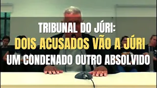 🔴 Tribunal do Júri: Dois réus são Interrogados, um condenado outro absolvido, com Sentença Penal.