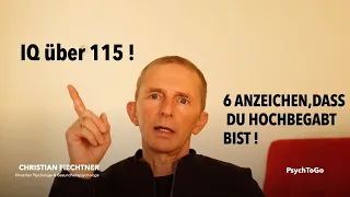 6 Anzeichen, dass DU hochbegabt bist.