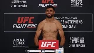 UFC Mexico City: Weigh-in