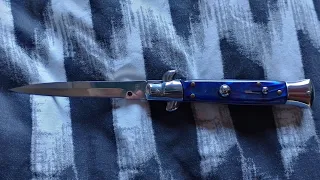 Italian stiletto switchblade