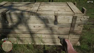 Mysterious Crate at Horseshoe Overlook