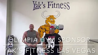 Mr. Olympia 2022 Gym Sponsor: Yak’s Fitness Las Vegas