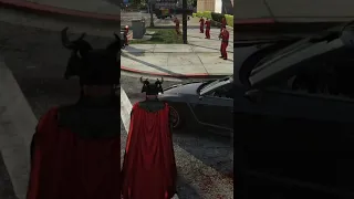 THOR IS INVINCIBLE ON EARTH #shorts GTA 5