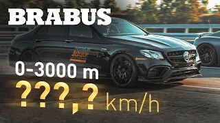 BRABUS 800 based on E63 S | acceleration 0-3000 m