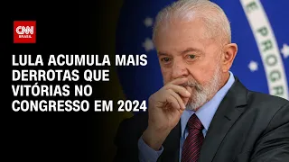 Lula acumula mais derrotas que vitórias no Congresso em 2024 | CNN NOVO DIA