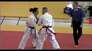 Tristan Goulet Karaté fights 33e championnat Shinkyokushin Shihan André Gilbert 20240420