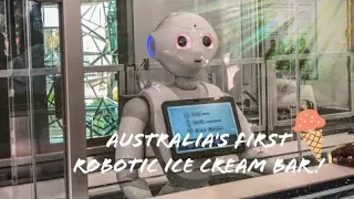 NISKA Robotics Ice Cream Australia's first ice cream bar #icecream #Niska #robotics