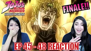 DIO's ZA WARUDO!! | JoJo's Bizarre Adventure Stardust Crusaders Episode 45-48 Reaction Highlights