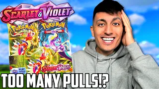 Opening an EARLY Pokemon Scarlet & Violet Booster Box! AMAZING PULL RATES!