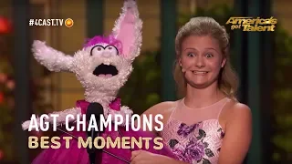 Darci Lynne returns as a WILDCARD and impresses the judges with a rendition of "O Mio Babbino Caro"