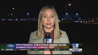 Final federal execution under Trump administration carried out