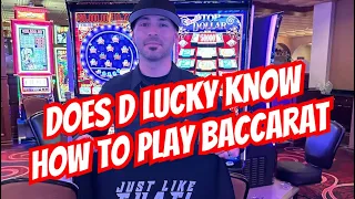 I dropped $1,000 on baccarat hanging with D Lucky. Here’s what happened #gambling #betting