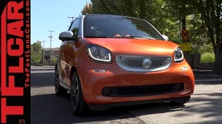 2016 Smart Fortwo First Drive Review: Much Improved. Good but not Great