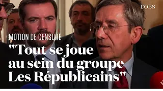 Charles de Courson appelle les Républicains à voter la motion de censure contre le gouvernement