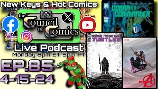 NEW KEYS & HOT COMICS of the Week! LIVE Podcast ep.85 #comicbooks #comics