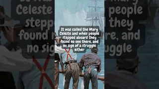 The Mystery of the Mary Celeste Ghost Ship #shorts #ghost #alien #unknown #ship #scary #creepy #sea