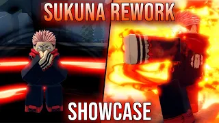 Sukuna Rework Showcase | Sorcerer Battlegrounds