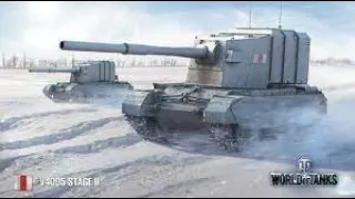 Бой на FV4005 на 8400 урона