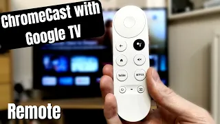 Chromecast with Google TV, Remote Demo