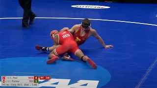 141lbs Chad Red (Nebraska) vs Ian Parker (Iowa State)