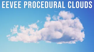 Creating Procedural Volumetric Clouds with Blender Eevee