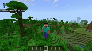 Me infiltre en el mundo de mi primo como herobrine y no saben lo que paso