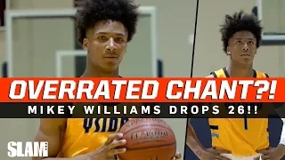 OVERRATED?! Mikey Williams drops 26 in front of crazy crowd