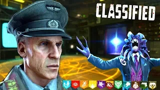 CLASSIFIED MAIN EASTER EGG HUNT! Bo4 Zombies Gameplay