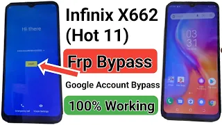 Infinix Hot 11/Hot 11s (X662/X6812) Frp Bypass/Unlock Google Account Lock Android 11/12 Final Method