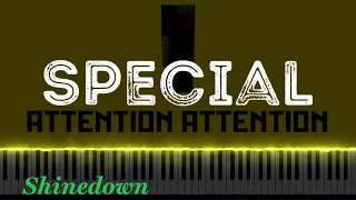 Shinedown - Special (Piano Tutorial)