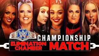 WWE2K23 Universe Mode SS3 | SmackDown Women's Championship Elimination Chamber Match