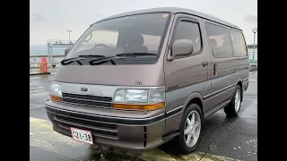 ATL JDM IN JAPAN-1993 Toyota HiAce Super Custom Walk Around (ONLY 22,000 miles)