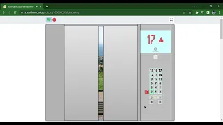 Schindler 5500 elevator ride on Scratch