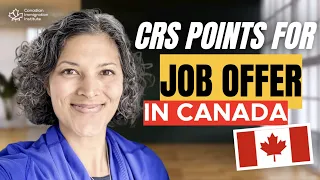 Can you claim CRS for a job Offer