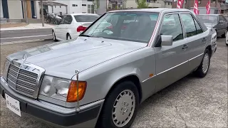 ◆売約済み◆【販売車輌紹介】1990年式（H2年）メルセデスベンツ W124 300E 78,000㎞　修復歴・塗装歴無し　［販売店：Fun Ride（ファンライド）愛知県小牧市］