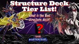 STRUCTURE DECK TIER LIST! Best Decks for New Players! | Yu-Gi-Oh! Master Duel