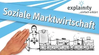 Soziale Marktwirtschaft einfach erklärt (explainity® Erklärvideo)