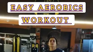 Easy aerobics workout | Poonam Sharma | PRABHU GYM | Sri ganganagar contact us- 8559911101