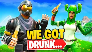 3 IDIOTS Get DRUNK on Fortnite...