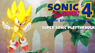 Sonic The Hedgehog 4 Episode 2- Super Sonic Playthrough
