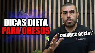 6 dicas de dieta para obesos iniciantes