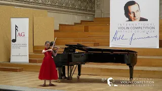 International Grumiaux Violin Competition 2023, Final round -Lalo - Symphonie Espagnole (1st mvt)