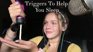 ASMR Triggers to Help You Sleep