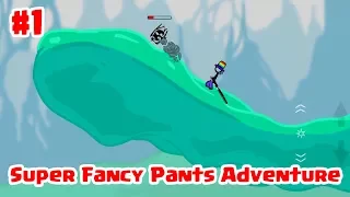 Super Fancy Pants Adventure Game Play #1