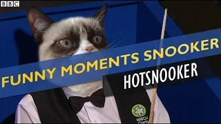 FUNNIEST MOMENTS IN SNOOKER (WORLD CHAMPS 2016)