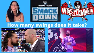 Demon Diva Reacts | Cesaro comes face-to-face with Seth Rollins ahead of their Wrestlemania match