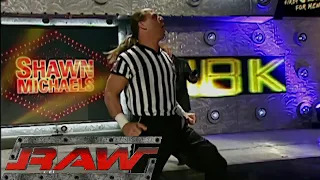 Eric Bichoff Announces Shawn Michaels As The Special Guest Referee (Pop) RAW Dec 27,2004