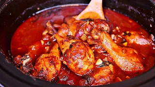 Best Ever Slow Cooked Chicken Drumsticks - Easy Slow Cooker Chicken Recipe